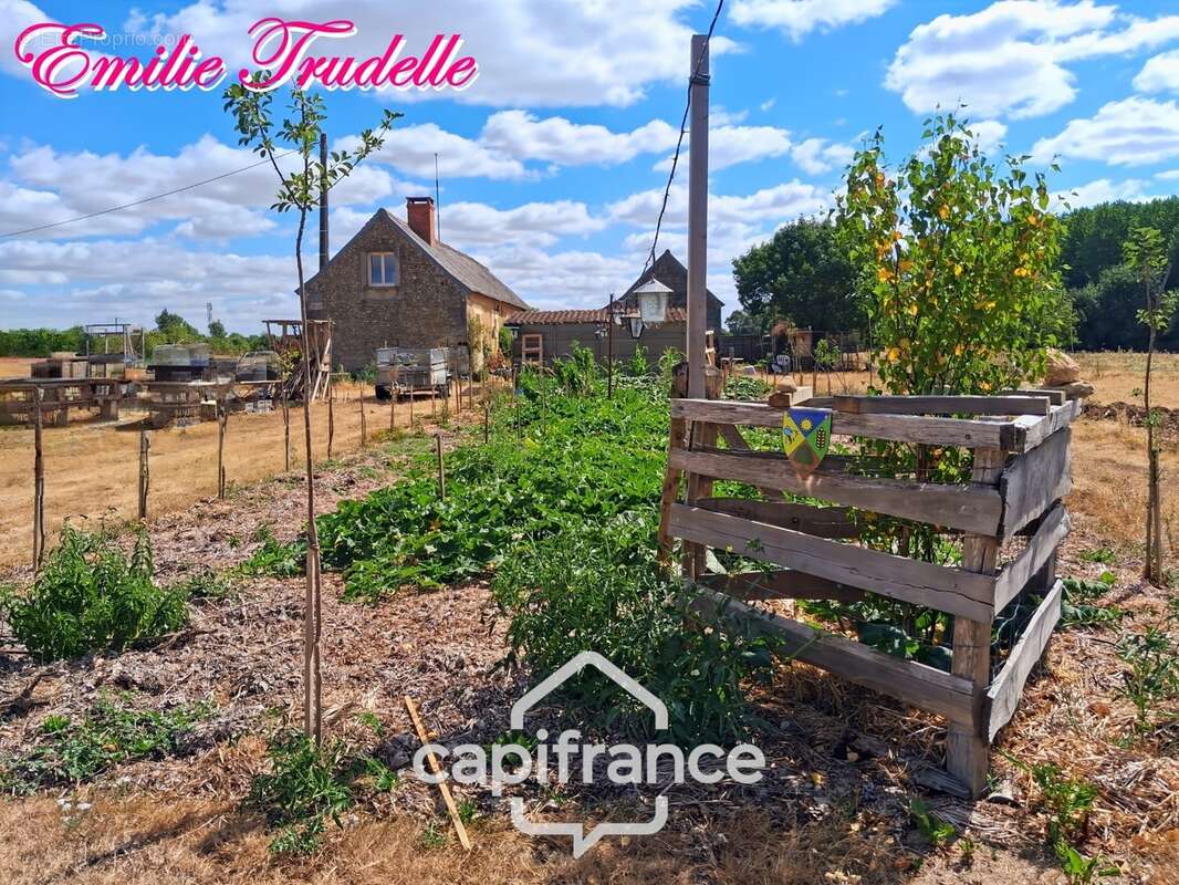 Maison à vendre 4 pièces LHOMME (72)  Propriété de caractère sur plus de 6 hectares en bord du Loir - photo 18