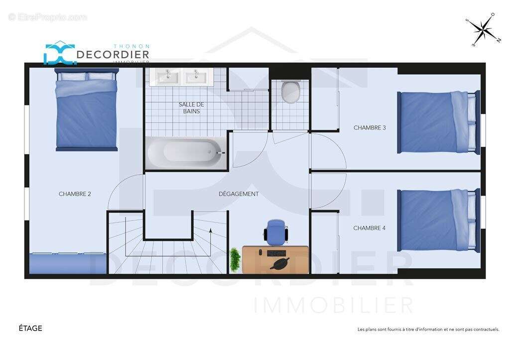 Superbe T5 Duplex récent avec terrasse, double garage et excellent DPE A/A !  - photo 9