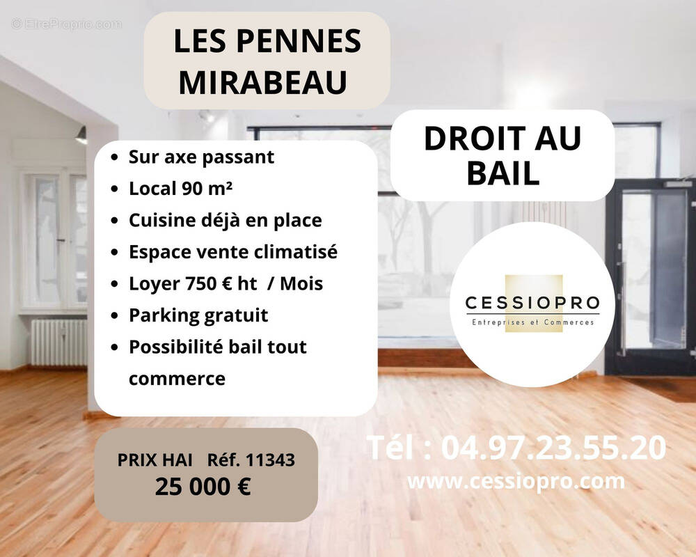 Commerce à LES PENNES-MIRABEAU