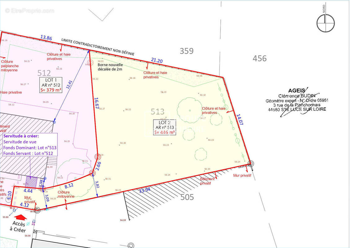 Terrain à VERN-SUR-SEICHE