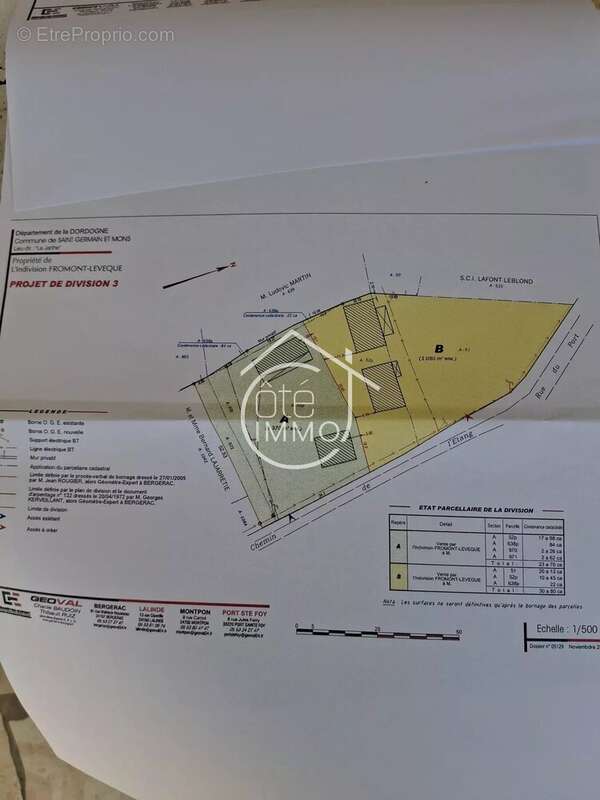 Maison à SAINT-GERMAIN-ET-MONS