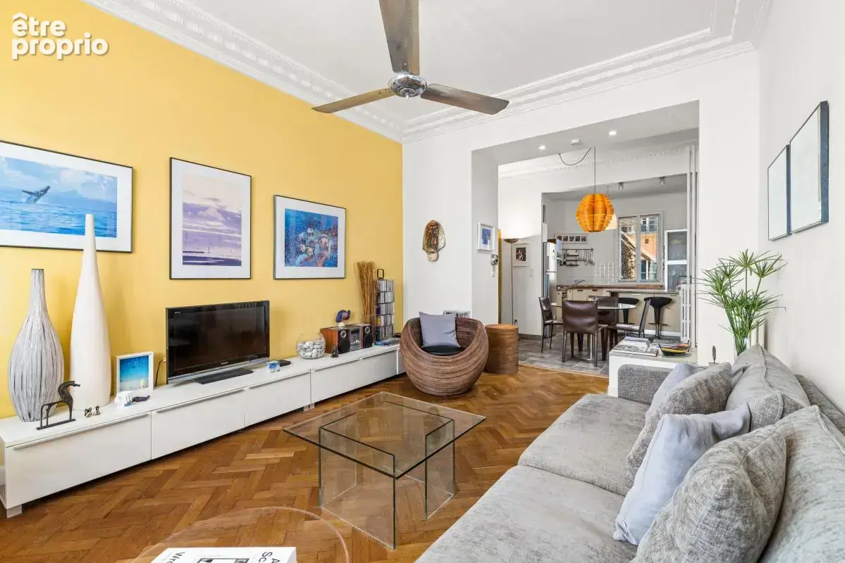 NICE Musiciens 3P 79m² balcons cave - photo 2