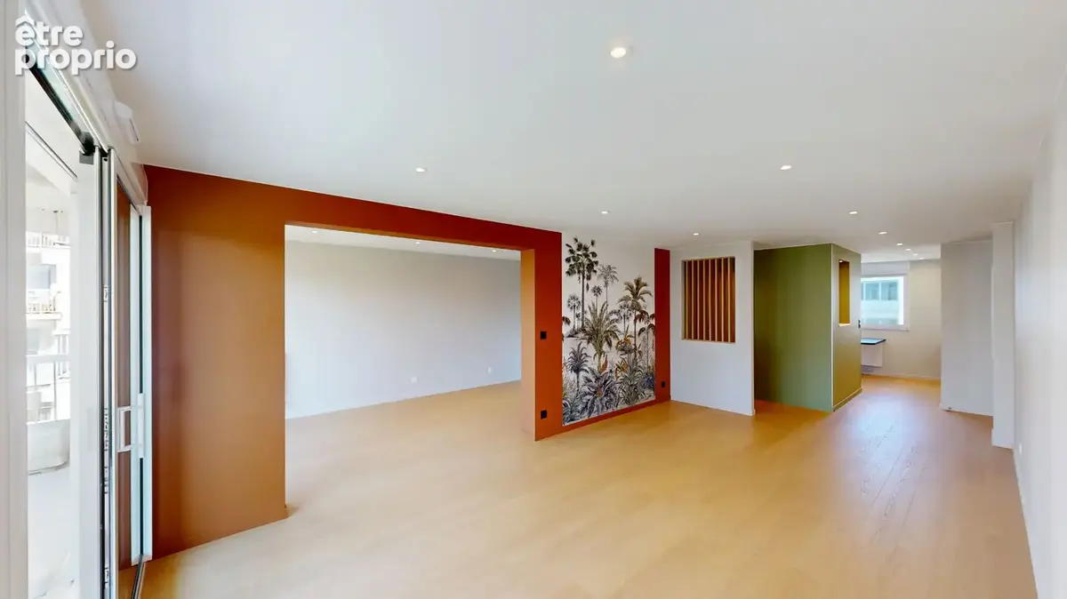 RARE CHAPRAIS CRAS -  Dernier étage 100m² avec 3 CHAMBRES refait entièrement à NEUF avec terrasse et VUE - photo 4