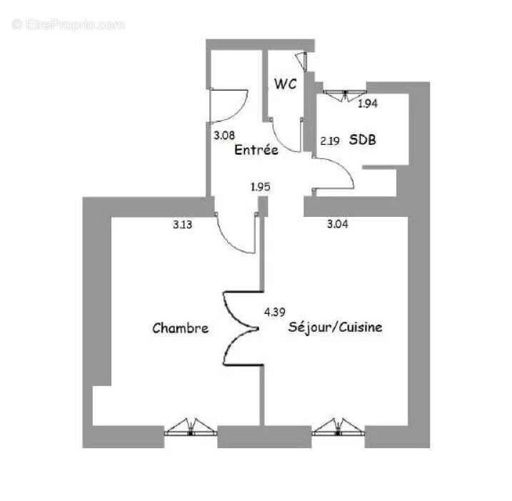Appartement à PARIS-16E