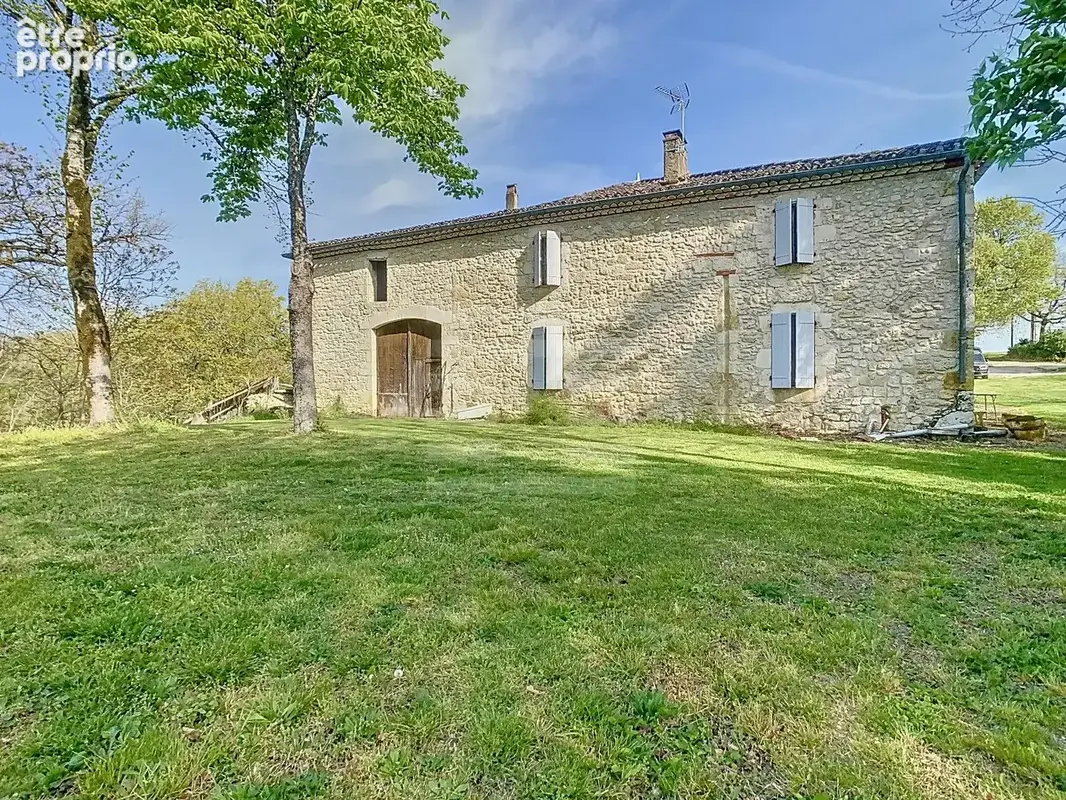 GERS (32) - À Vendre  Belle propriété rurale avec terres agricoles et bâtis en pierre - photo 11