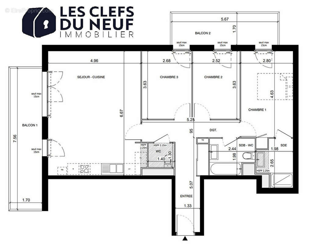 Appartement à TOULOUSE