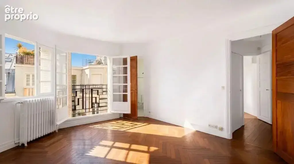 Paris 16e – trocadéro – grand studio en étage élevé avec vue dégagée - photo 5