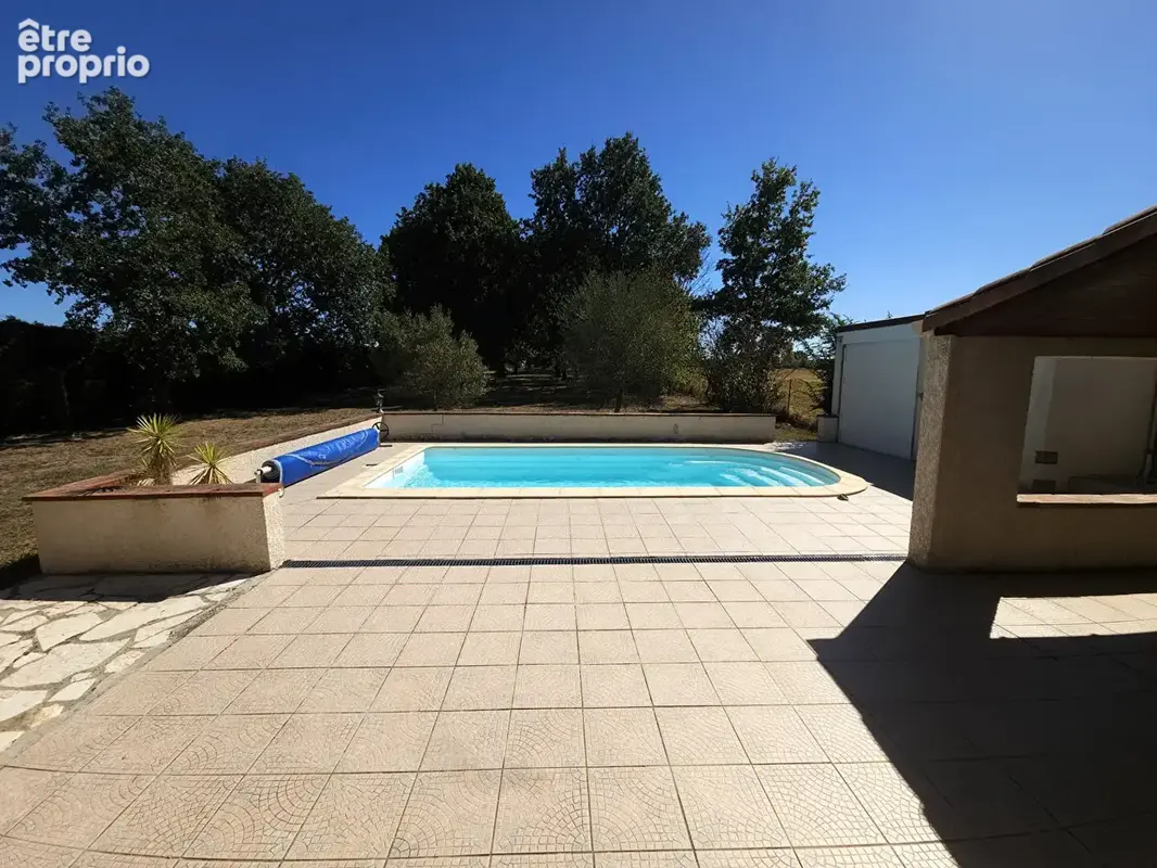 Plain-pied avec piscine et vue sur les Pyrénées, au calme à Poucharramet - photo 22