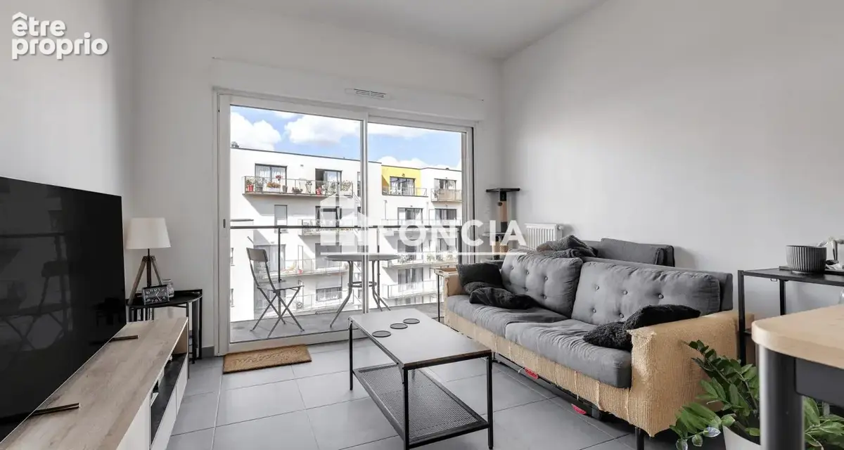LA MADELEINE/LILLE – Type 2 de 41,34 m2 récent avec balcon et parking en sous sol – DPE C - photo 2