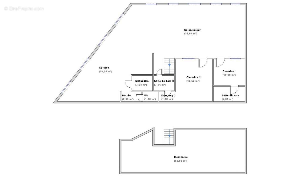 Appartement à LYON-1E