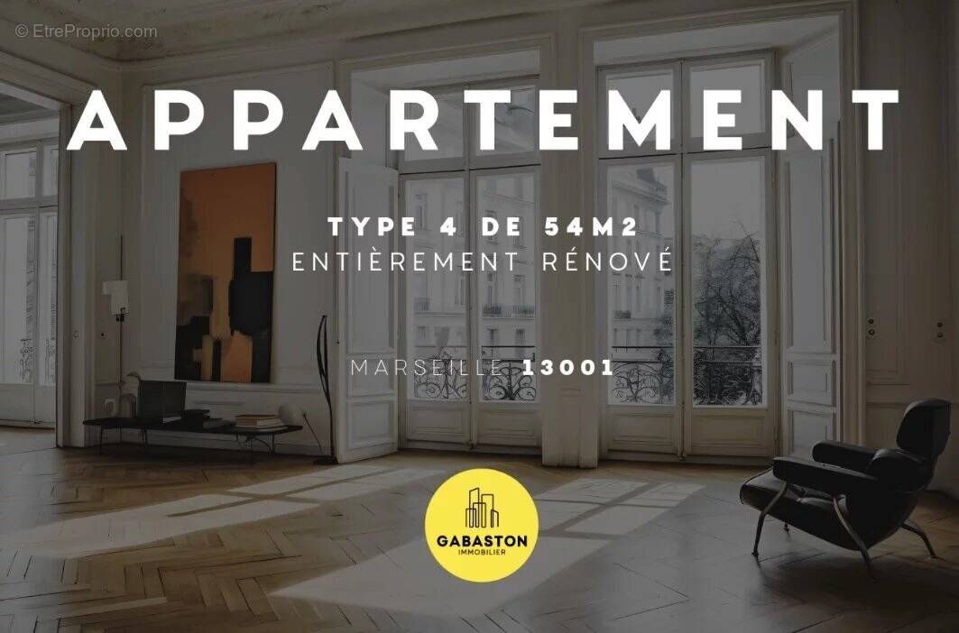 Appartement à MARSEILLE-1E