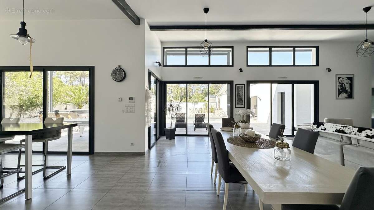 Maison d'architecte contemporaine de plain-pied à 10 minutes de capbreton et hossegor - photo 7