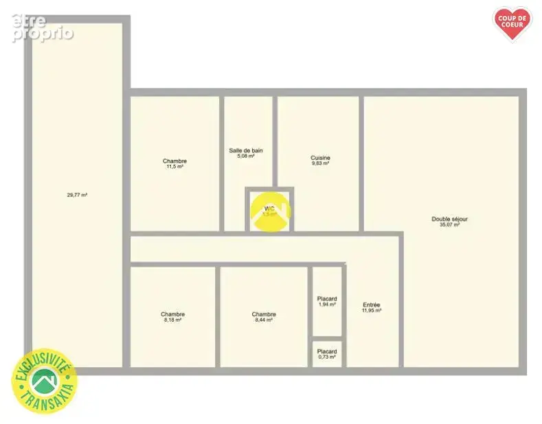Plain pied, 3 chambres - photo 3