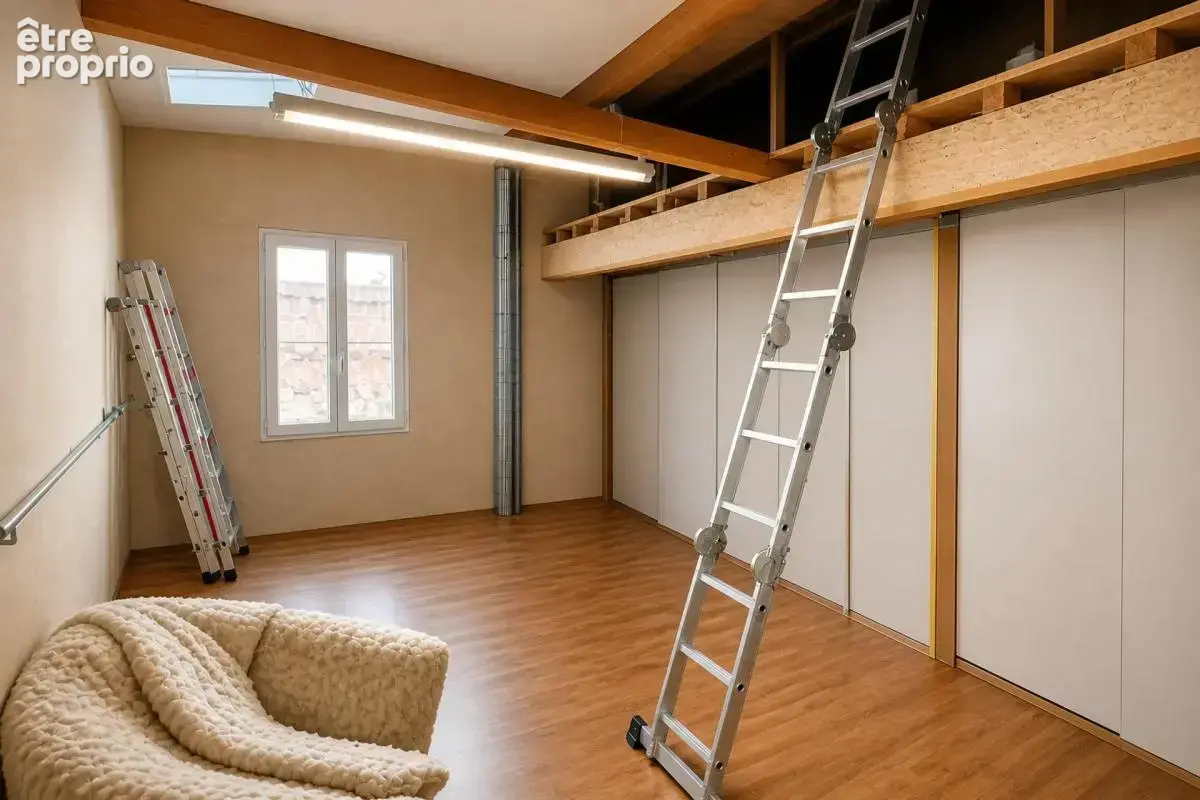 Maison de ville 85 m2 avec annexe de 40m2 SANS JARDIN - photo 5