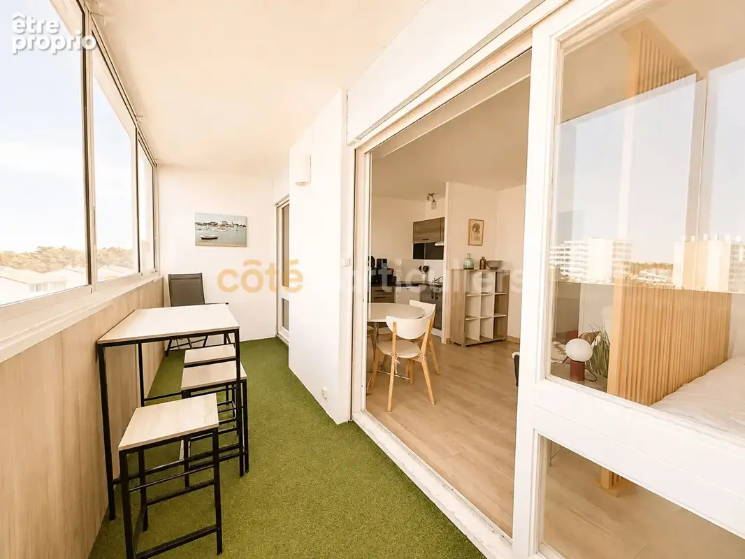 Saint-hilaire-de-riez -- appartement -- t1 bis -- 24 m2 -- vue mer -- loggia - photo 4