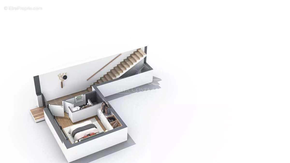 Appartement t3  avec jardin - photo 3
