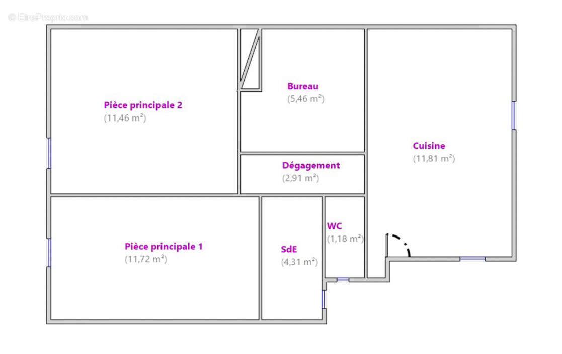 Appartement à MARSEILLE-4E