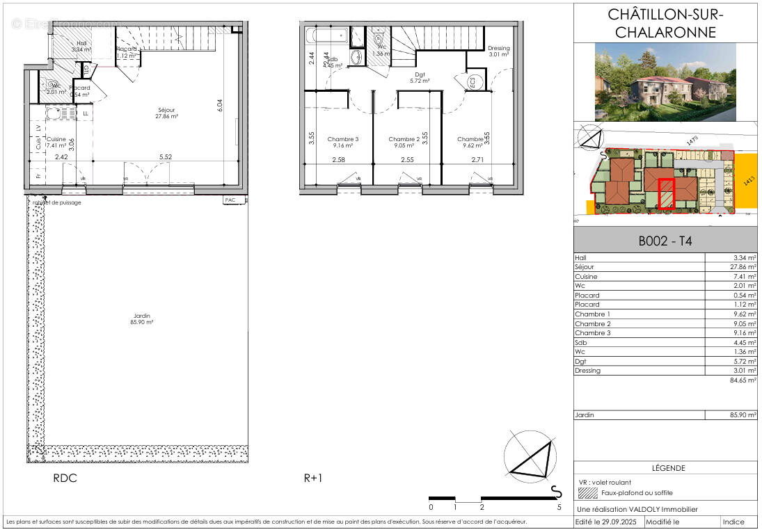 Appartement à CHATILLON-SUR-CHALARONNE