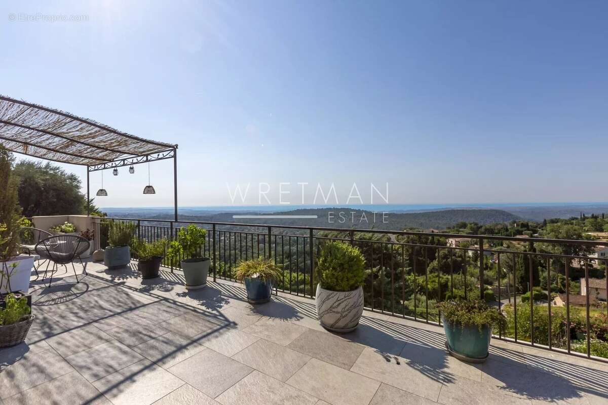 Charmante villa avec vue panoramique mer - Tourrettes-sur-Loup - photo 24