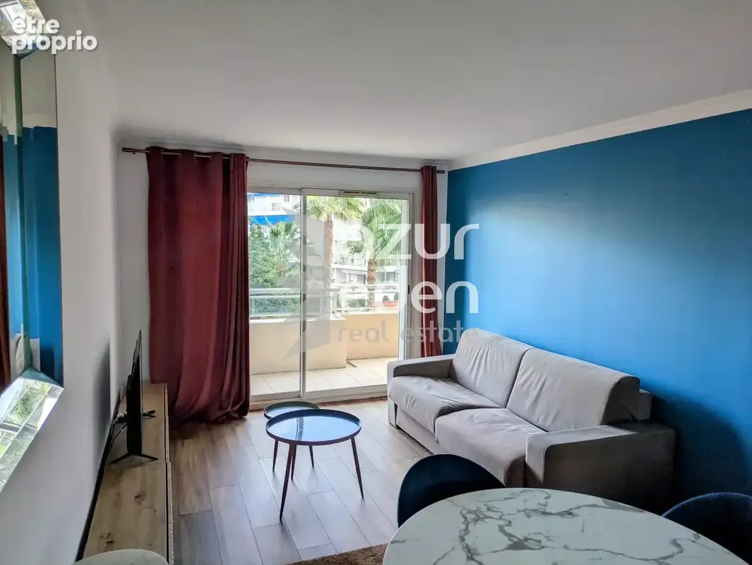 Cannes - palm beach - t2 45m² mouré rouge - terrasse 16m² - parking ss - photo 3