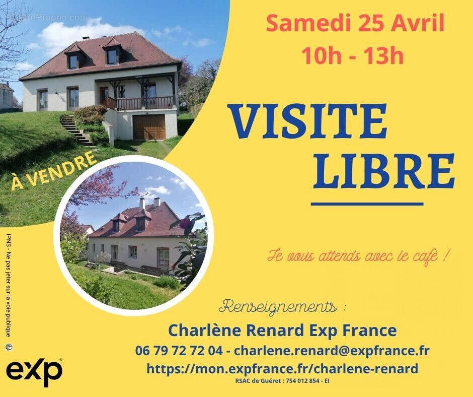 Maison à LA SOUTERRAINE