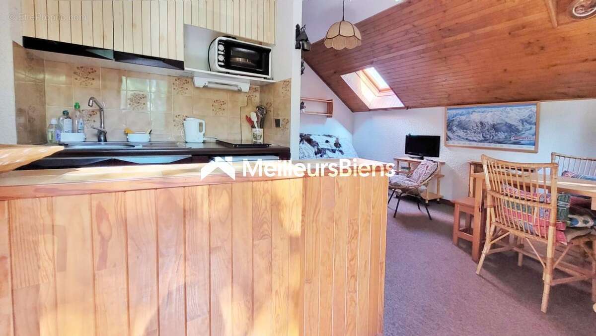 Studio aux Orres 20 m² avec balcon, cave et casier à skis - photo 8