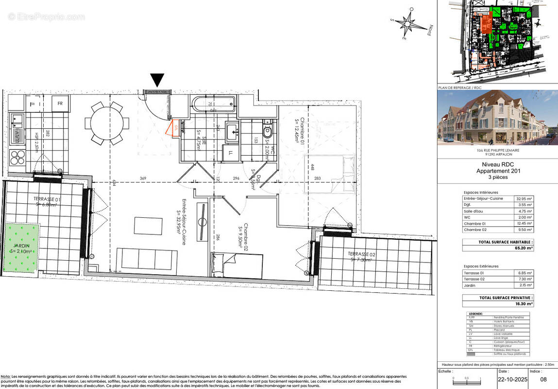 Appartement à ARPAJON