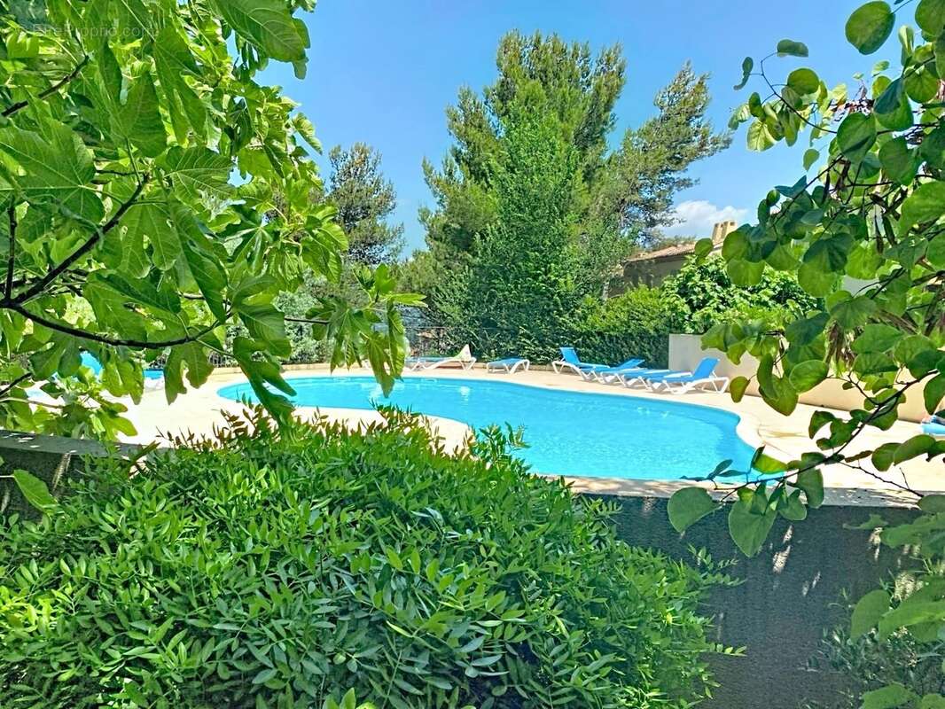 Appartement 40m2 rénové et climatisé, en rez de jardin , une chambre et sa salle de douche, sa terrasse couverte ,, piscine rési - photo 2