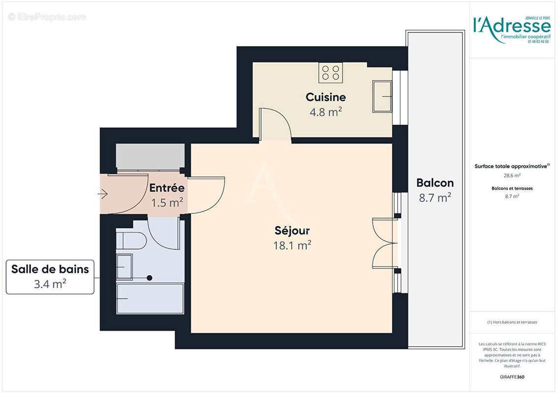 Appartement à ALFORTVILLE
