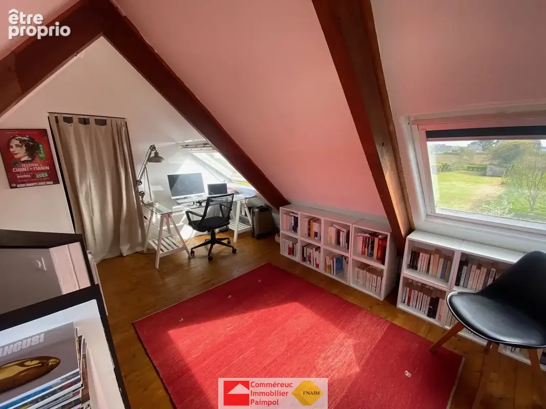 A vendre a ploubazlanec, dans le bourg, belle maison 167 m2 habitables, 4 chambres sur parcelle paysager 789m2 - photo 14