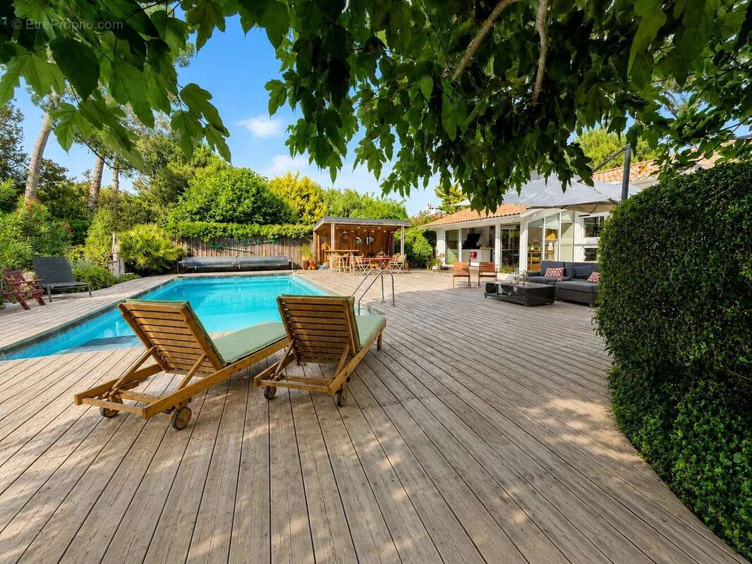 Grande villa de plain-pied avec piscine plein sud  entre les Abatilles et le Pyla - photo 5