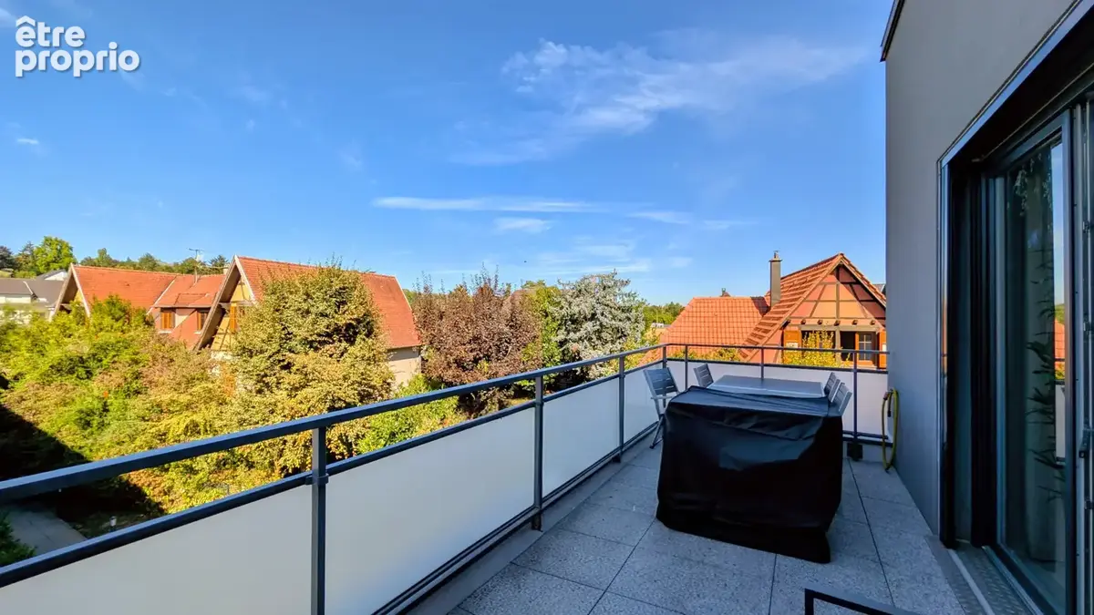 Mittelhausbergen Superbe 2 pièces avec grande terrasse plein sud-ouest - photo 9