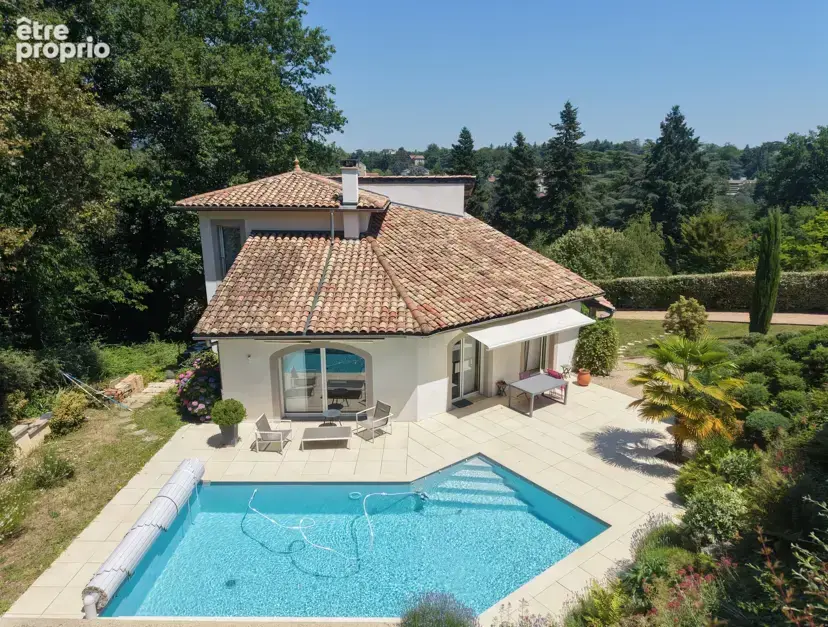 Maison d’architecte avec piscine et vue panoramique   charbonnières-les-bains - photo 25