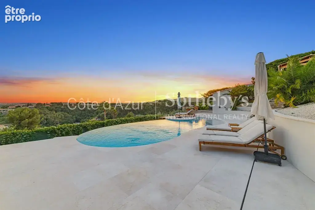 Villa de prestige avec vue mer panoramique à Cagnes-sur-Mer et maison d'invités - photo 13