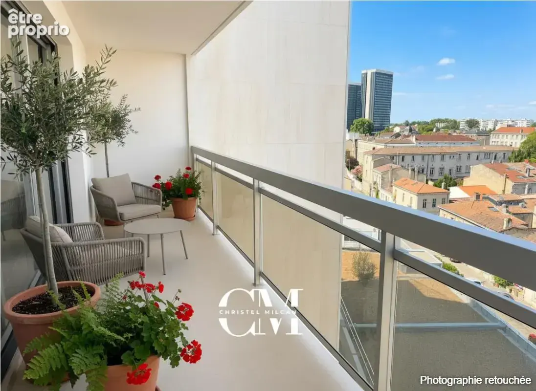 Appartement Bordeaux Croix-blanche 2 pièces 44 m2, balcon, parking, cave, piscine - photo 8