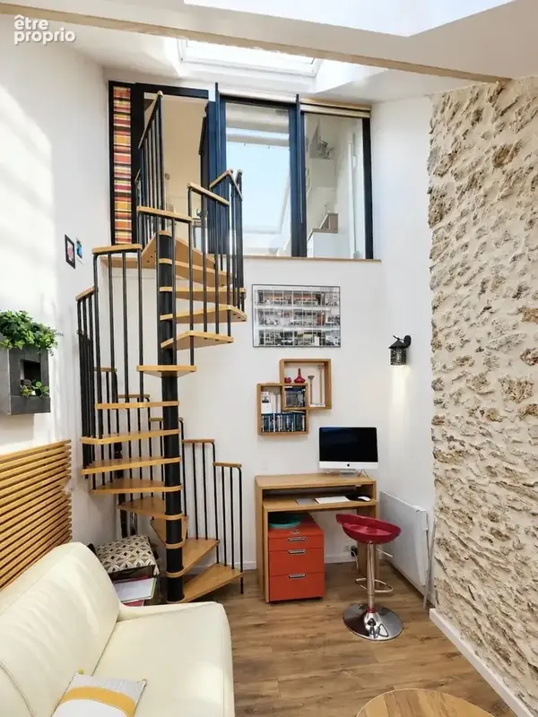Tres bel appartement atypique - 70.15m2 / 100m2 au sol - jardin de 250m2 - le charme de l’ancien. - photo 16