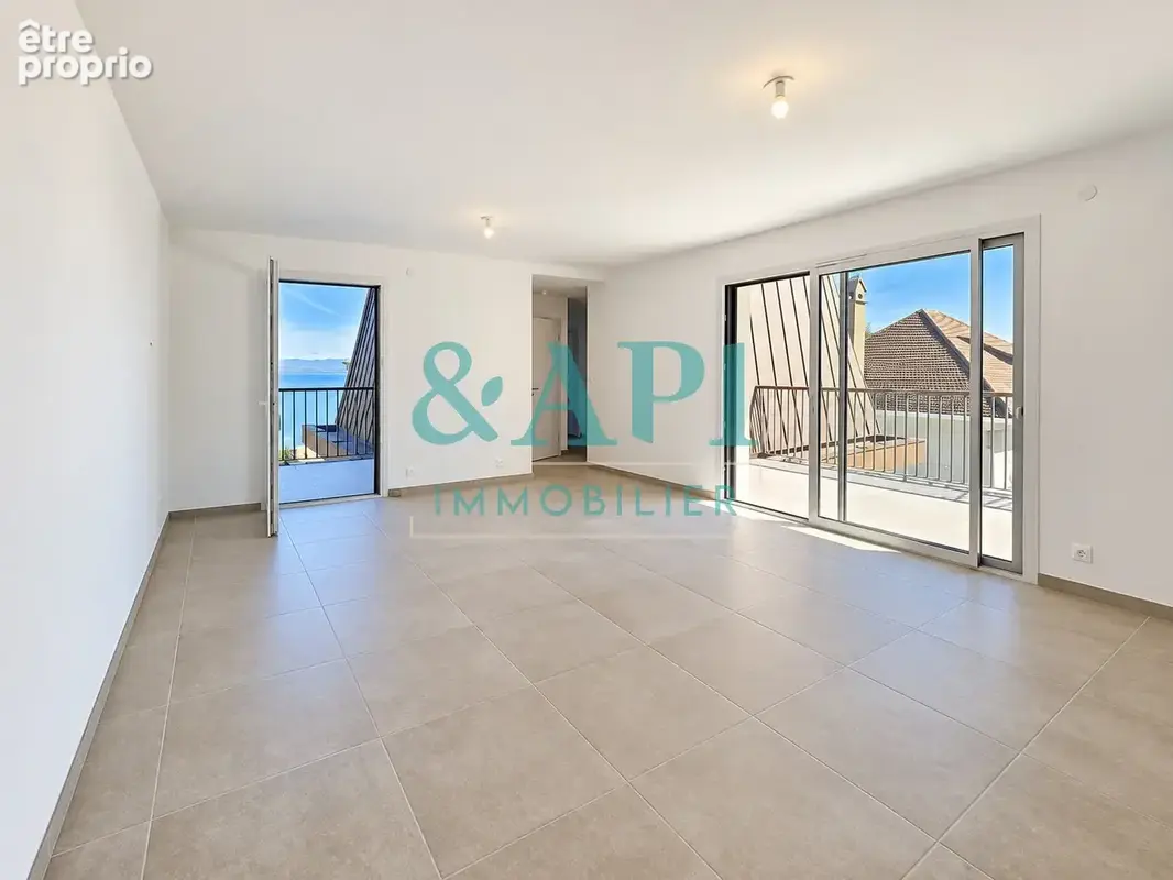 Evian les bains dans un cadre exceptionnel face lac un appartement t4 avec terrasse - photo 3