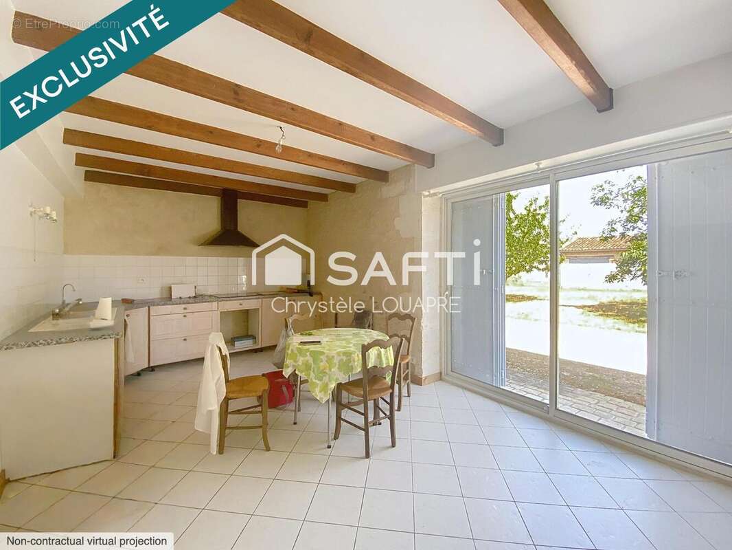 Maison 174 m² à Asnieres-La-Giraud  - photo 4