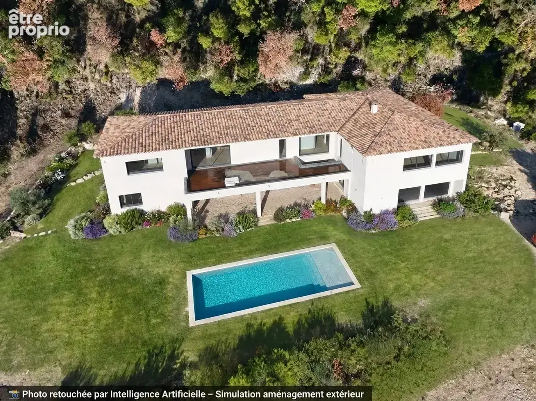 Nans-Les-Pins : Villa avec vue - photo 3
