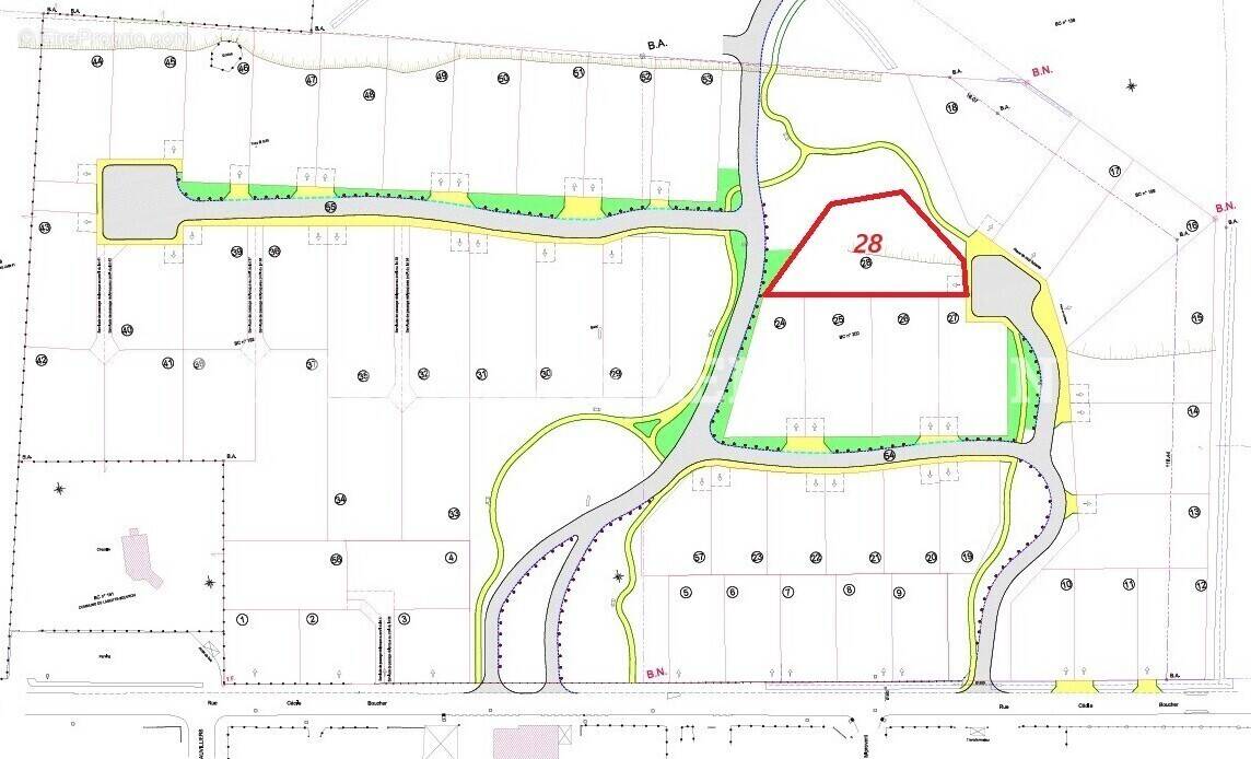 Terrain à LAMOTTE-BEUVRON