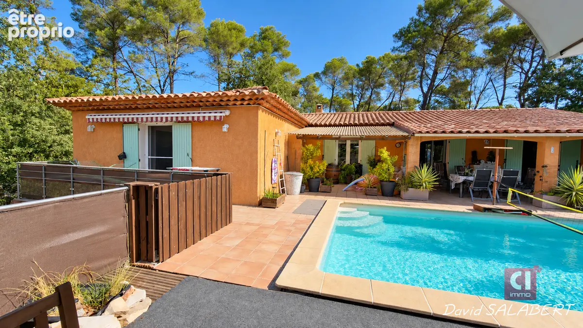 Maison à vendre le luc-en-provence - villa de plain-pied exposée sud - 4 chambres - piscine -garage double - terrain de 4 200 m² - photo 9