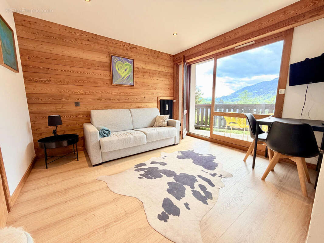 salon + (1) - Appartement à MEGEVE