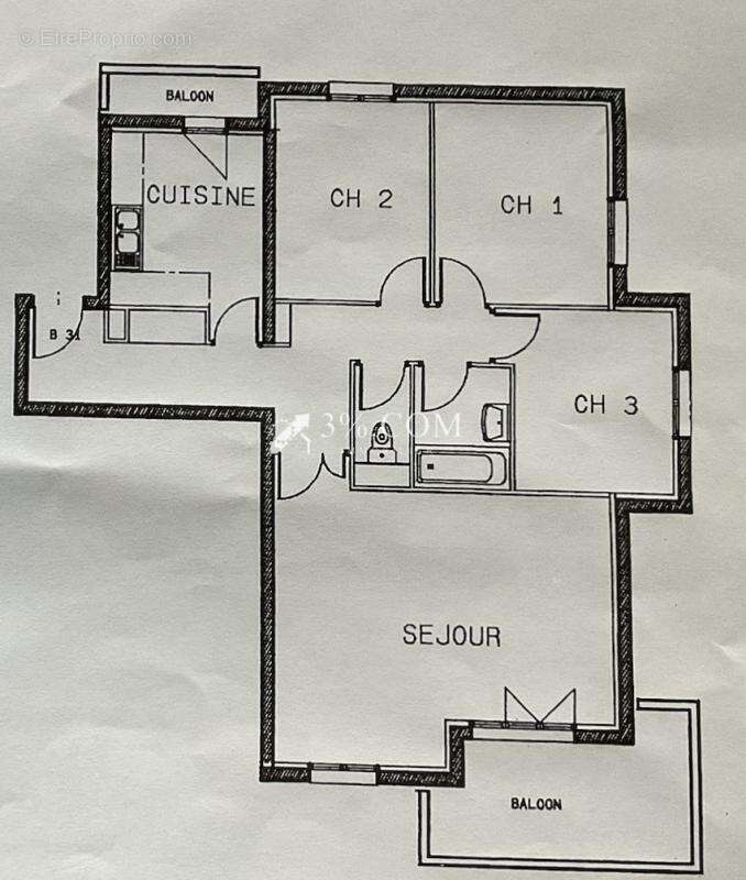 Appartement à SCHILTIGHEIM