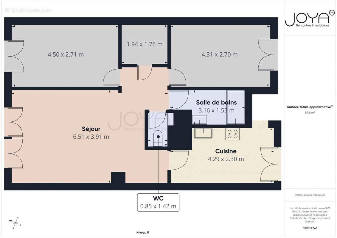 Appartement à SAINT-ANDRE-LES-VERGERS