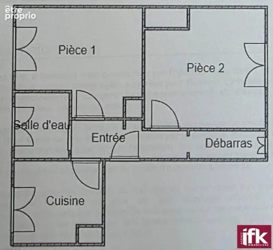 Colmar appartement T2 de 39 m² avec cave - photo 6