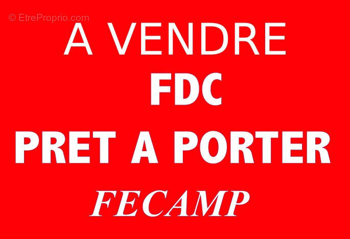 Commerce à FECAMP