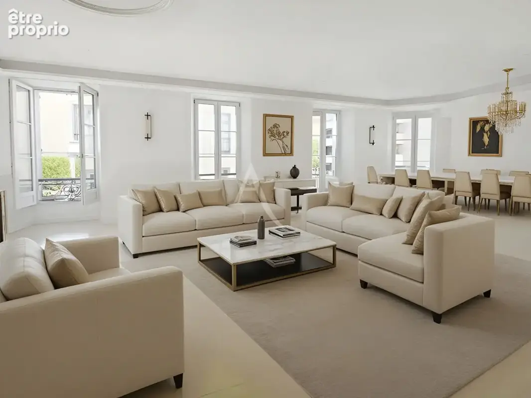 3 pièces de 100 m2 - cannes centre - adresse d'exception - photo 5