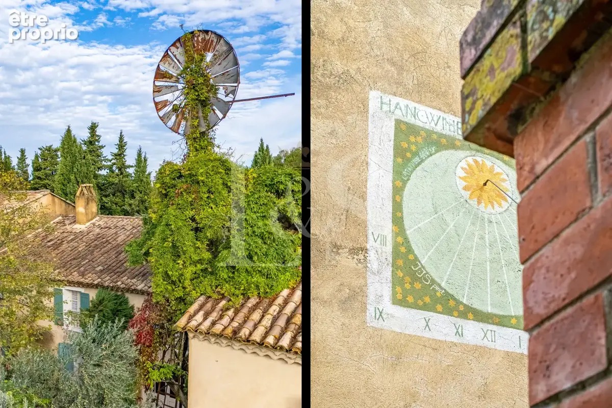 Ferme provençale du XVIIIᵉ siècle   Vue Mont Ventoux   6 100 m2 de terrain - photo 5
