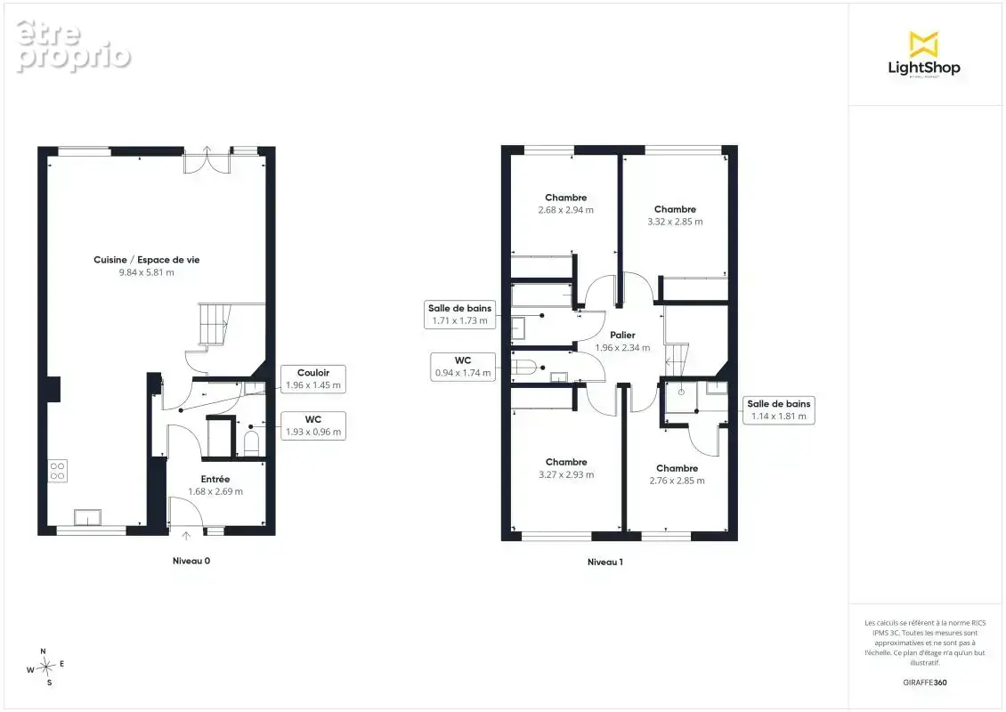 Maison mitoyenne 5 pièces de 101 m² avec jardin et terrasse, place de parking et garage à Bron centre - photo 17