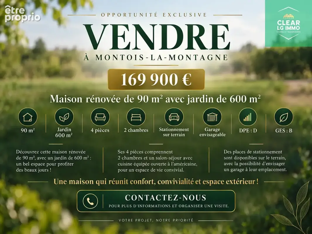 Maison rénovée avec jardin à Montois - photo 2